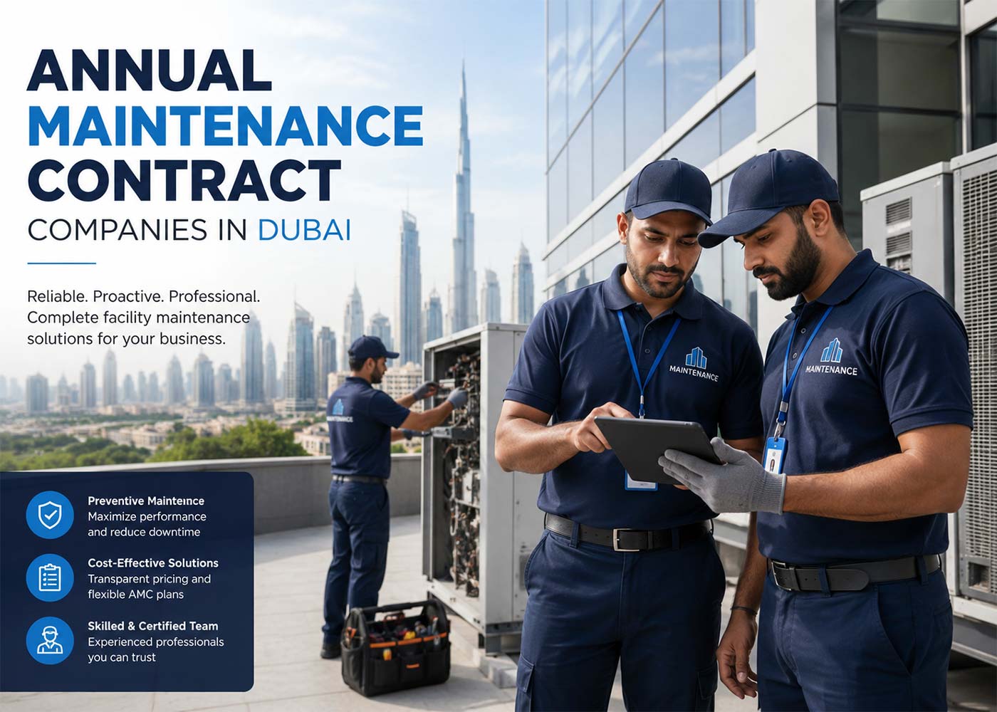 Annual Maintenance Contract Companies in Dubai