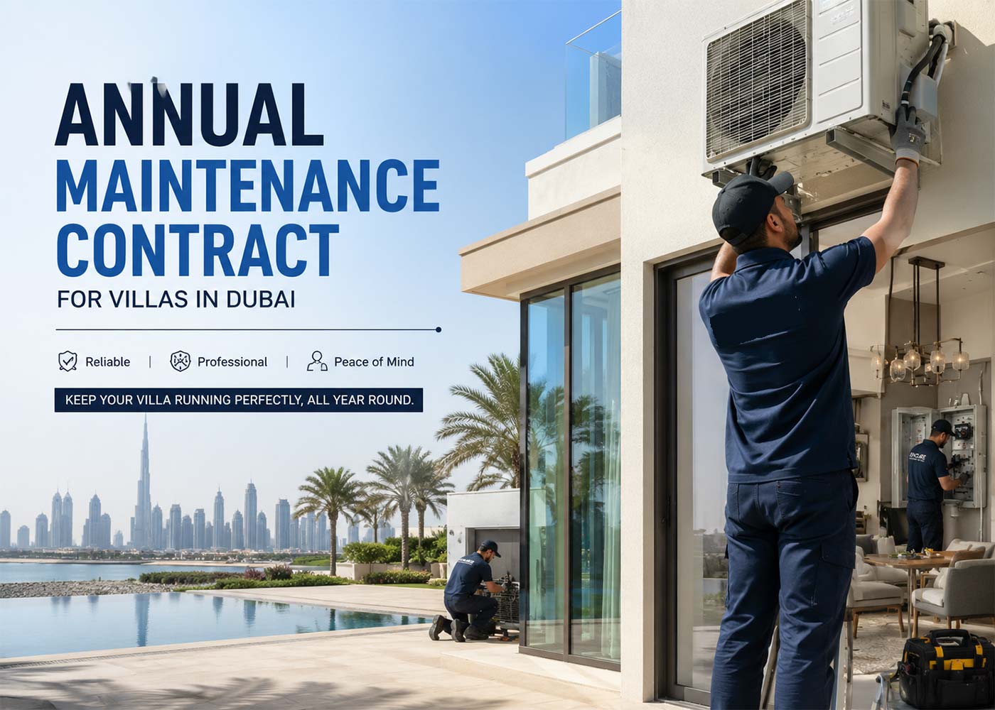 Annual Maintenance Contract for Villas in Dubai