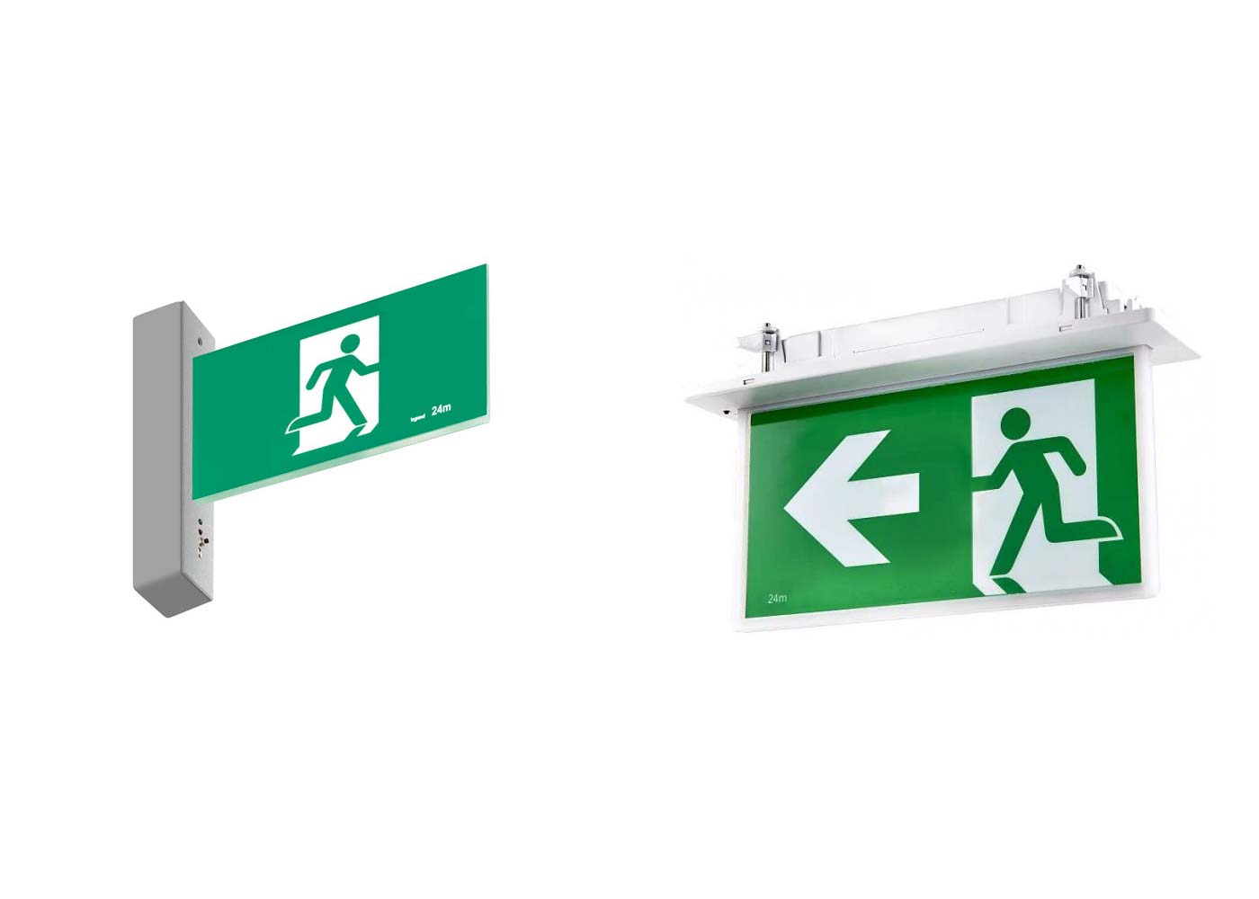 How to Install Surface Mounted and Recessed Type Exit Lights